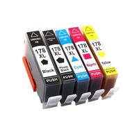 Cartuchos de Tinta compatibles con Einkshop para 178 178xl adecuados para Deskjet 3070a 4610 4620 Photosmart 5510 5520 6520