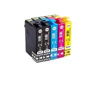 Cartuchos de Tinta compatibles con Epson T1811 T1814 18XL(2BK 1C 1M 1Y) | Compatible con impresoras Epson XP312 XP205 XP225 XP212 XP215 XP302 XP412 XP402 XP415