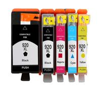 Cartuchos de Tinta compatibles con Vilaxh para impresoras HP920 XL 920XL Deskjet Series 6000 6500 7000 7500A(5pcs 1set)