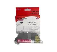 Cartuchos de tinta compatibles para Epson 603 603XL para Epson WF 2810 XP 2100 XP-3100 XP-4100 XP-2105 XP-3105 XP-4105 WorkForce WF 2830 WF 2835 WF 2850 Capacidad 350 páginas 1-Pack Magenta