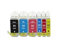 Cartuchos de Tinta compatibles para HP84 HP85 Modelos C5016A C5017A C5018A 130 130gp 130nr 30 30gp 30n 90 90gp 90r C9425A C9426A C9427A(1 Set)