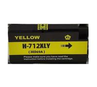 Cartuchos de Tinta compatibles para impresoras Plotter T650 T250 T630 T230 T210 adecuados para HP712(Yellow 30ML)
