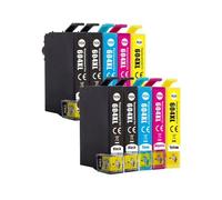 Cartuchos de Tinta compatibles para Modelos 604 604XL con XP2200 XP3200 XP3205 XP4200 WF2910 WF2930 WF2935 WF2950(604XL 10PK)