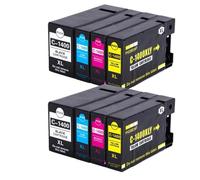 Cartuchos de Tinta compatibles para PGI 1400 para impresoras MAXIFY MB2040 MB2340 MB2140 MB2740 PGI-1400 PGI1400 XL(2SET)