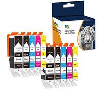 Cartuchos de Tinta compatibles PGI-580 XXL CLI-581 XXL para Canon TR8550 TS6150 TR7550 TS6151 TS8150 TS9150 (2 Negro fotográfico, 2 Negro, 2 Cian, 2 Magenta, 2 Amarillo)