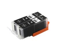 Cartuchos de Tinta compatibles PGI550 CLI551 PGI-550 CLI 551 PGI-550 CLI-551 for impresoras Canon MG6350 MG7150 IP8750 Ip7250(2PCS Black)