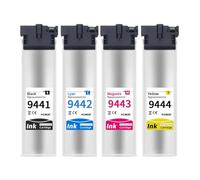 Cartuchos de Tinta compatibles T9441 T9442 T9443 T9451 T9452 T9454 para Epson Workforce Pro WF-C5210DW C5290DW C5710DWF C5790(T9441-T9444 1set)