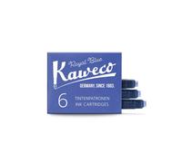 Cartuchos de tinta cortos Kaweco Royal Blue