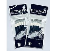 Cartuchos de tinta de gel negros para Cuttlelola Electric DotsPen II - The Black Knight