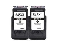 Cartuchos de Tinta de Rendimiento compatibles 545XL 546XL para PG-545 CL-546 para MG3050 2550 2450 2550S 2950 MX495(2PACK BK)