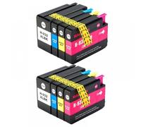 Cartuchos de tinta de repuesto compatibles 932XL 933 para impresora HP932 933XL Officejet 6100 6600 6700 7110 7610 7612(2BK 2C 2Y 2M)