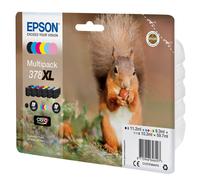 Cartuchos de tinta Epson Multipack 378 XL: negro, amarillo, cian, magenta, magenta claro, cian claro