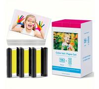 Cartuchos de tinta KP108IN Compatibles con Canon CP Papel Fotográfico 4"X6" CP1500 CP1300 CP1200 CP910 CP900 CP760