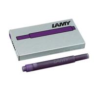 Lamy Cartuchos de tinta T10 – 1,25 ml, 5 unidades, aptos para todas las plumas Lamy – Violeta