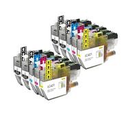 Cartuchos de Tinta LC421XL 4-Pack, Compatible con Brother, DCP-J1050DW | DCP-J1140DW, DCP-J1800DW, MFC-J1010DW, para impresoras LC421 y LC421XL(10pcs)