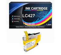 Cartuchos de Tinta LC427 compatibles con Brother LC 427 LC427 | para impresoras MFC-J5955DW, MFC-J6955DW, MFC-J6957DW, MFC-J6959DW y HL-J6010DW,Yellow-1pack