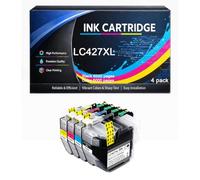 Cartuchos de Tinta LC427XL compatibles con Brother LC 427XL 427 LC427XL | para impresoras MFC-J5955DW, MFC-J6955DW, MFC-J6957DW, MFC-J6959DW y HL-J6010DW,K/C/M/Y-4pack