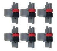 Cartuchos de tinta negra y roja IR-40T, paquete de 6 cartuchos de tinta | Paquete de 6, doble color negro y rojo, calidad de impresión estable, estricto control de calidad, duradero