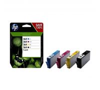 HP Pack de ahorro de 4 cartuchos de tinta original 364 negro/cian/magenta/amarillo