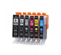 Cartuchos de Tinta para IP4850 IX6550 MG5150 MG5250 MG6150 MG8150 MX885 MG5350 Impresora ASW 3Set PGI525 CLI526(1set 6PK)
