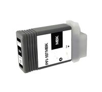 Cartuchos de Tinta PFI-107 compatibles con Canon IPF670 IPF680 IPF685 | IPF770 IPF780, 130ML/Cartucho, Chip Incluido, Impresión en Gran Formato(Mbk)