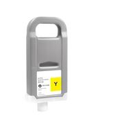 Cartuchos de Tinta PFI-3700 compatibles con Canon PRO-2600 PRO-4600 | PRO-6600 GP-4600S GP-6600S, PFI-2700, Tinta pigmentada, 700ML/Cartucho(Y)