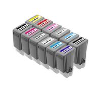 Cartuchos de Tinta PFI-4100 compatibles con Canon ImagePROGRAF PRO-1100 | Impresión de fotografías(12pcs)