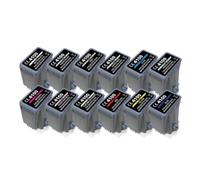 Cartuchos de Tinta PFI-4100 compatibles con Canon ImagePROGRAF PRO-1100 | Impresión de fotografías, Impresión en color(12pcs)