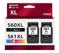Cartuchos de Tinta PG-560XL CL-561XL Compatible para Canon 560 561 Cartucho
