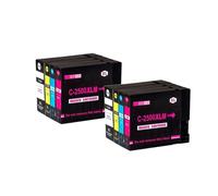 Cartuchos de Tinta PGI-2500XL compatibles con Canon MAXIFY IB4050 IB4150 | PGI-2500, MB5050, capacidad XL, suministro de inyección de tinta en color(2set)