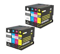 Cartuchos de Tinta PGI-2500XL PGI-2500 compatibles con Canon MAXIFY MB5150 | MB5350 MB5450 IB4050 IB4150 MB5050, Capacidad XL(2SET)