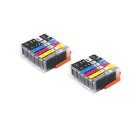 Cartuchos de Tinta PGI-570 CLI-571 compatibles con Canon PIXMA MG7750 | Impresora MG7750 TS8050 TS9050/TS9055(2set)
