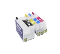 Cartuchos de Tinta Recargables, Compatible con Epson, 252XL T27XL | T2711-T2714 T2521-T2524, con chips ARC o sin chip, vacíos, 4Pcs, WF-7710 WF-7720(27XL)