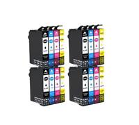 Cartuchos de Tinta T1631 T1632 T1633 T1634 16XL compatibles con Epson | WF-2510 WF-2760 WF-2630 WF-2650 WF-2750 WF-2660 WF-2530(4 SET)