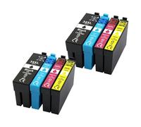 Cartuchos de Tinta T3471 T3472 T3473 T3474 34XL compatibles con Epson | WF-3720 WF-3725 WF-3720DWF WF-3725DWF(2set)