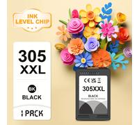 Cartuchos de Tinta Tri-Color 305XXL 305 Compatibles con Impresoras HP 305XL para 2800e 2810e 2820e 2821e 2822e 2823e 2800 2810 2820 2821 2822 2823 4220e 4222e 4230e