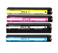 Cartuchos de Tinta universales 97UA 97UX 972A 973X 974A 975A compatibles con impresoras Pagewide 352dw 377dw 377dn 452dn 452dw 477dn 477dw 552dw(97UA-1set)