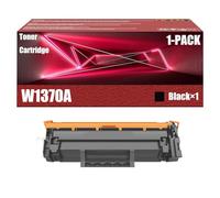 Cartuchos De Tóner 137A para HP W1370A W1370X W1370XL W1370XXL Repuestos De Alto Rendimiento Compatibles con Impresoras HP LaserJet M233dw M233sdn M233sdw M208dw M232dw,Black-1400 Pages