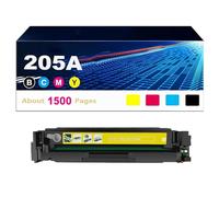 Cartuchos de tóner 205A compatibles con HP 205A CF530A, Cartucho de tóner Negro, compatibles con impresoras HP Laserjet Pro M154a, M154nw, MFP, M180,M181fw.,Y