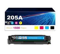 Cartuchos de tóner 205A compatibles con HP 205A CF530A, Cartucho de tóner Negro, compatibles con impresoras HP Laserjet Pro M154a, M154nw, MFP, M180,M181fw.,M