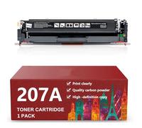 Cartuchos de tóner 207A 207X MFP M283fdw compatibles con HP LaserJet Pro MFP M283FDW M283FDN M255DW M282NW M255NW W2210A W2210X,BK-with Chip