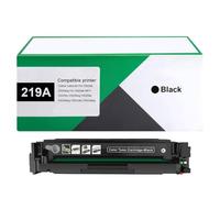 Cartuchos De Tóner 219A De Alto Rendimiento para Impresoras HP 219A W2190A W2191A W2192A W2193A para Impresoras HP Color Laserjet Pro 3202dn 3202dng Pro 3202dw MFP 3302fdn 3302fdw,Black-1 Set