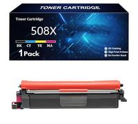 Cartuchos de Tóner 508X 508A de Repuesto para HP 508X 508A CF360X CF361X CF362X CF363X para HP Color LaserJet M552dn M553dn M553n M553X MFP M577c M577dn M577f M577z Impresoras,M-1 Pack