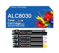 Cartuchos de tóner ALC8030 con Chip de Repuesto para impresoras Xerox AltaLink C8030, C8035, C8045, C8055 y C8070. Impresión de Alta definición.,ALC8030-4Color