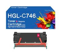 Cartuchos de tóner compatibles C746 C746A1KG C746A1CG C746A1MG C746A1YG para impresoras Lexmark C746 C746dn C746dtn C746n C748 C748de C748dte C748e,C746-M