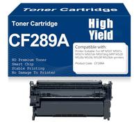 Cartuchos de tóner compatibles CF289A para HP M507 M507x M507n M507dn M507dng MFP M528 M528z M528c M528f M528dn Impresoras con Chip Alto Rendimiento,CF289A-1PC