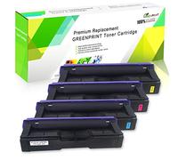 Cartuchos de Tóner Compatibles con 4 Colores SP C250 C261 Alta Capacidad 2300 Páginas para RICOH Aficio SP C250DN C250SF C261SFN C261SFNw C261DNw C260 C260DNW C260SFNW Impresoras GREENPRIN