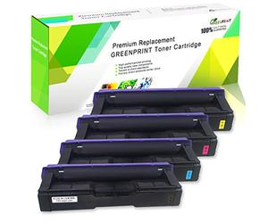 Cartuchos de Tóner Compatibles con 4 Colores SP C250 C261 Alta Capacidad 2300 Páginas para RICOH Aficio SP C250DN C250SF C261SFN C261SFNw C261DNw C260 C260DNW C260SFNW Impresoras GREENPRIN
