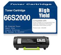 Cartuchos de tóner compatibles con Chip 66S2000 de Alto Rendimiento y Alta Capacidad para Lexmark MS531dw MS631dw MS632dwe MX532adwe MS632dwe MX632adwe Impresoras,66S2000-1PC