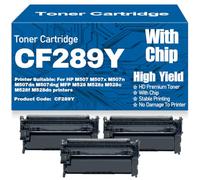 Cartuchos de tóner compatibles con Chip CF289Y de Alto Rendimiento y Alta Capacidad para HP M507 M507x M507n M507dn M507dng MFP M528 M528z M528c M528f M528dn Impresoras,CF289Y-3PC